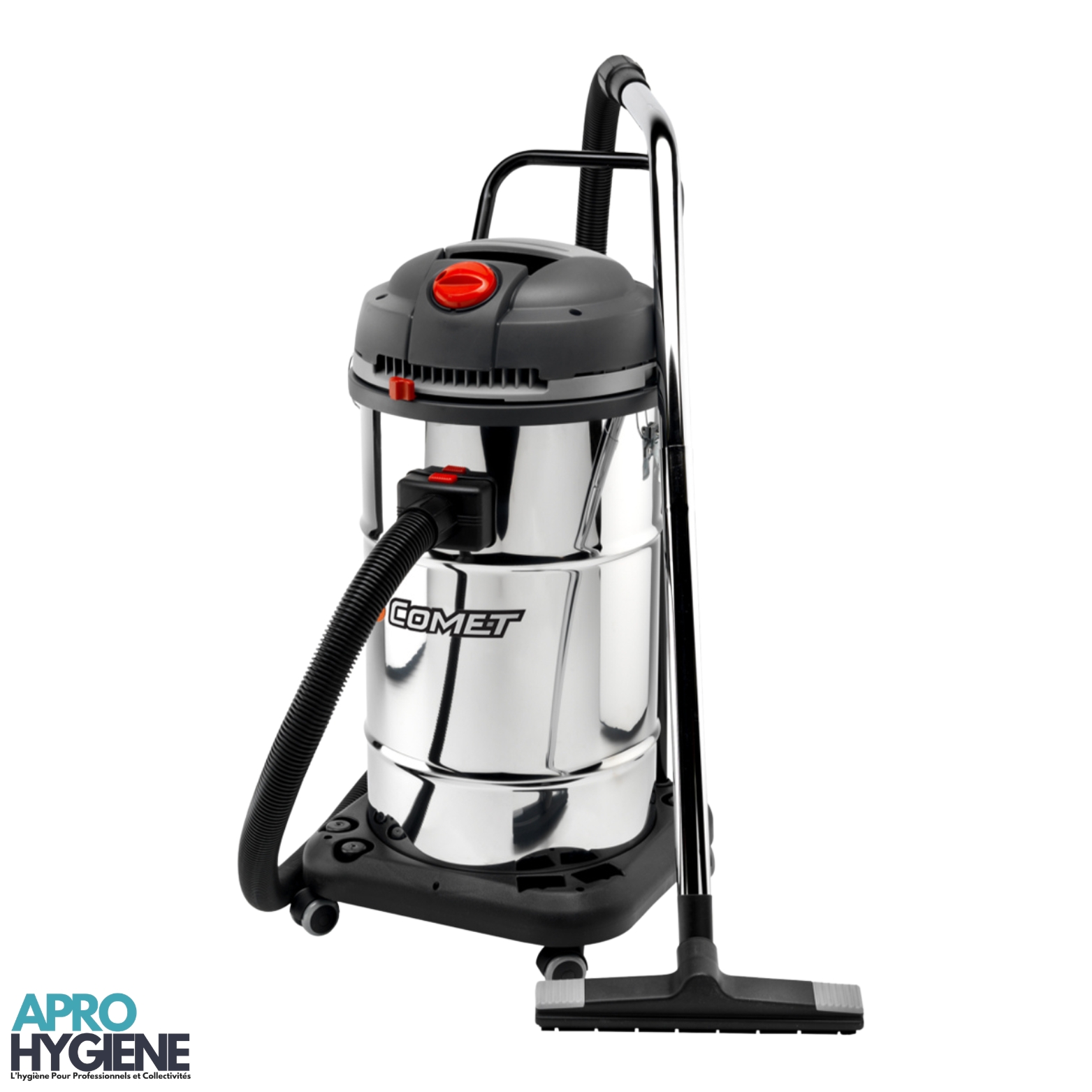 Aspirateur Professionnel COMET 65L – Triple Moteur
Aspirateur industriel eau & poussière haute performance pour les usages intensifs.