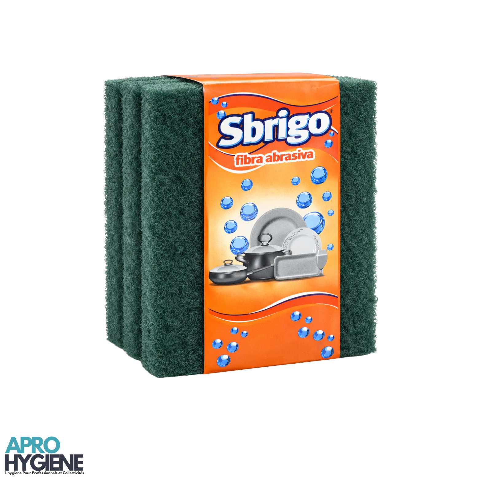 TAMPON À RÉCURER SBRIGO 3pcs