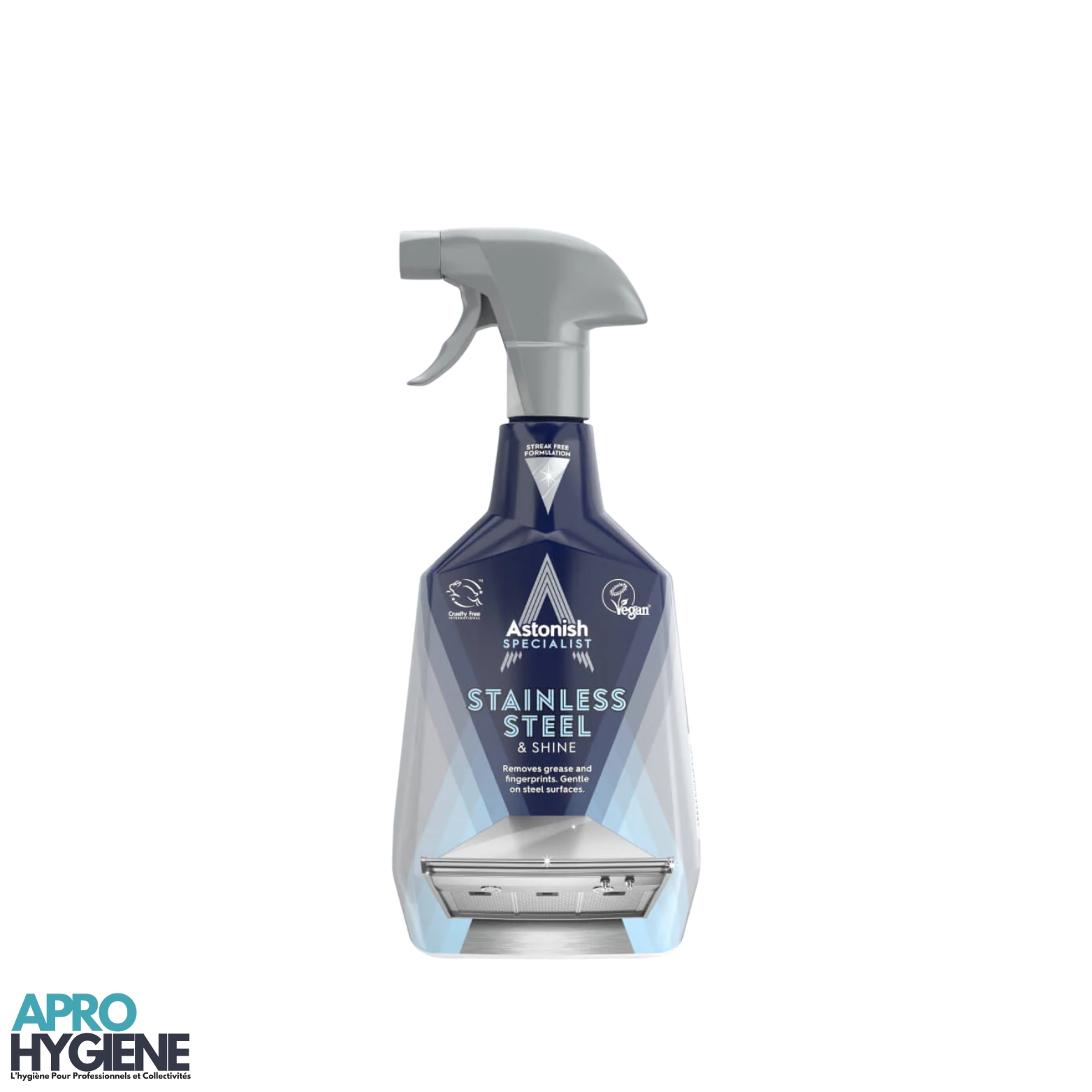 ASTONISH NETTOYANT DE SURFACE EN INOX 750ML