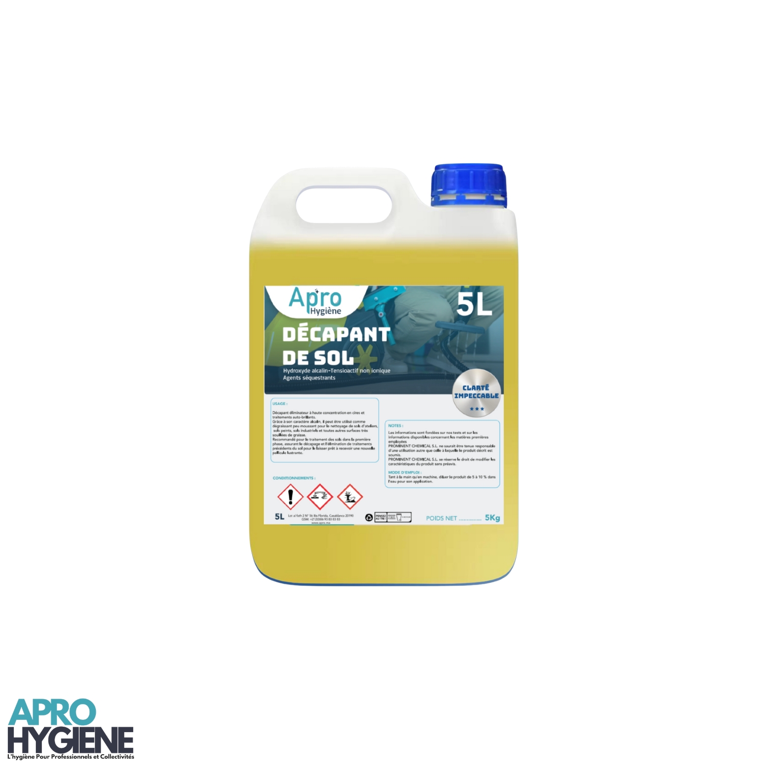 décapant sol  apro 5L