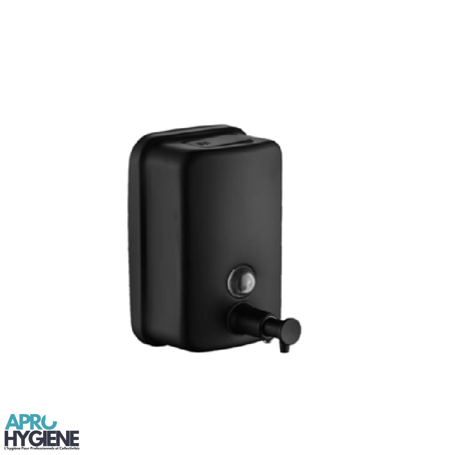DISTRIBUTEUR DE SAVON EN INOX NOIR MAT 1L