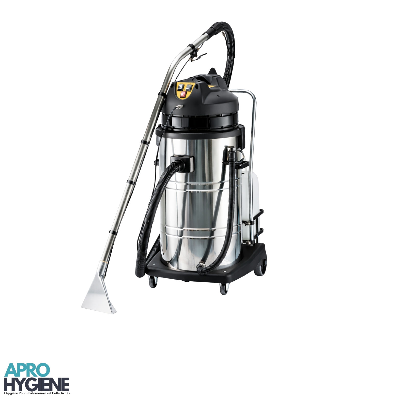Injecteur-Extracteur Professionnel 80L - 2 Moteurs - Cuve Inox