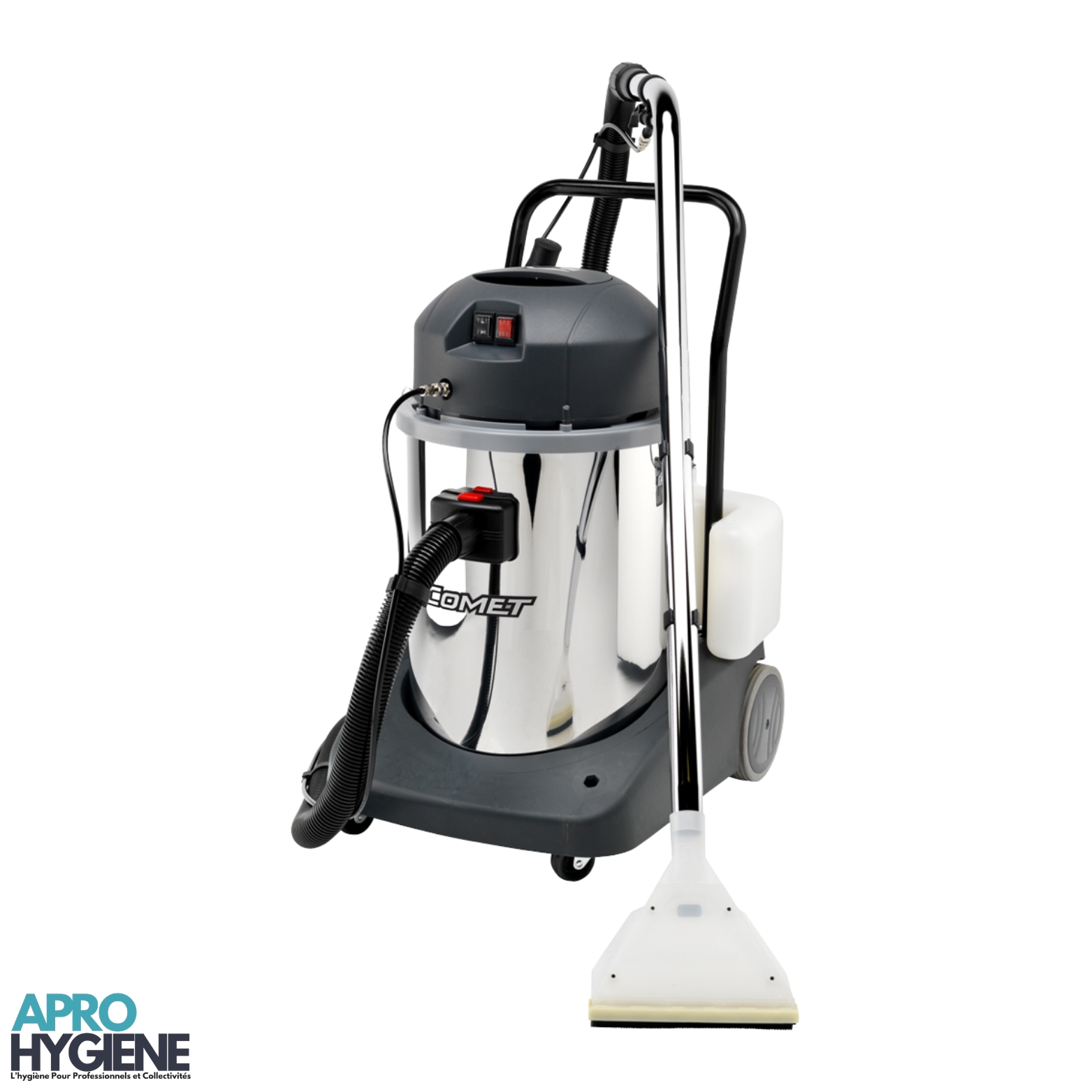 Comet - Aspirateur Injecteur-Extracteur Professionnel 50L - Cuve Inox