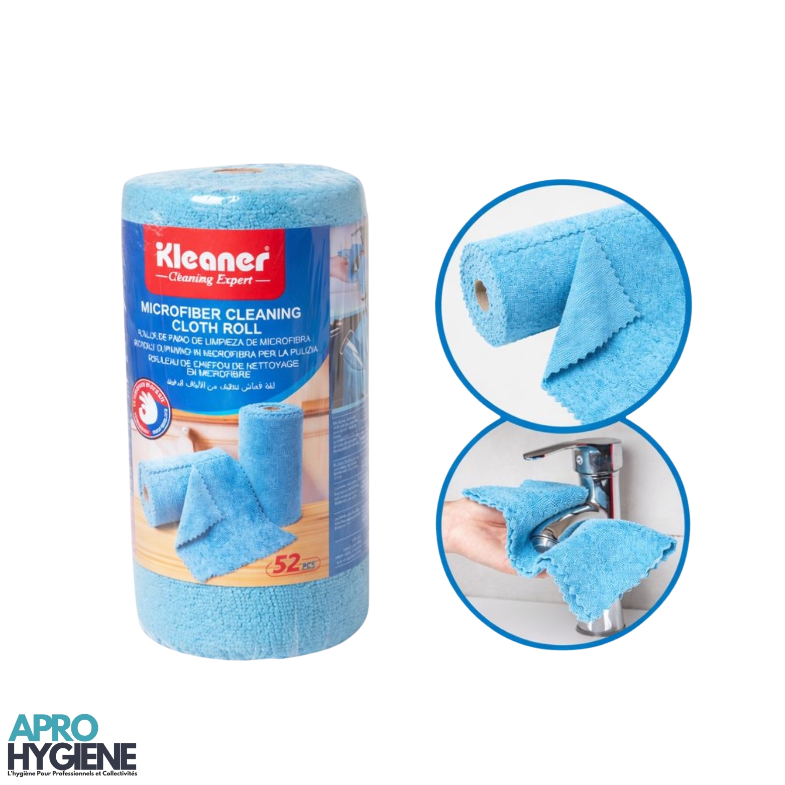 rouleau TORCHON  en microfibre