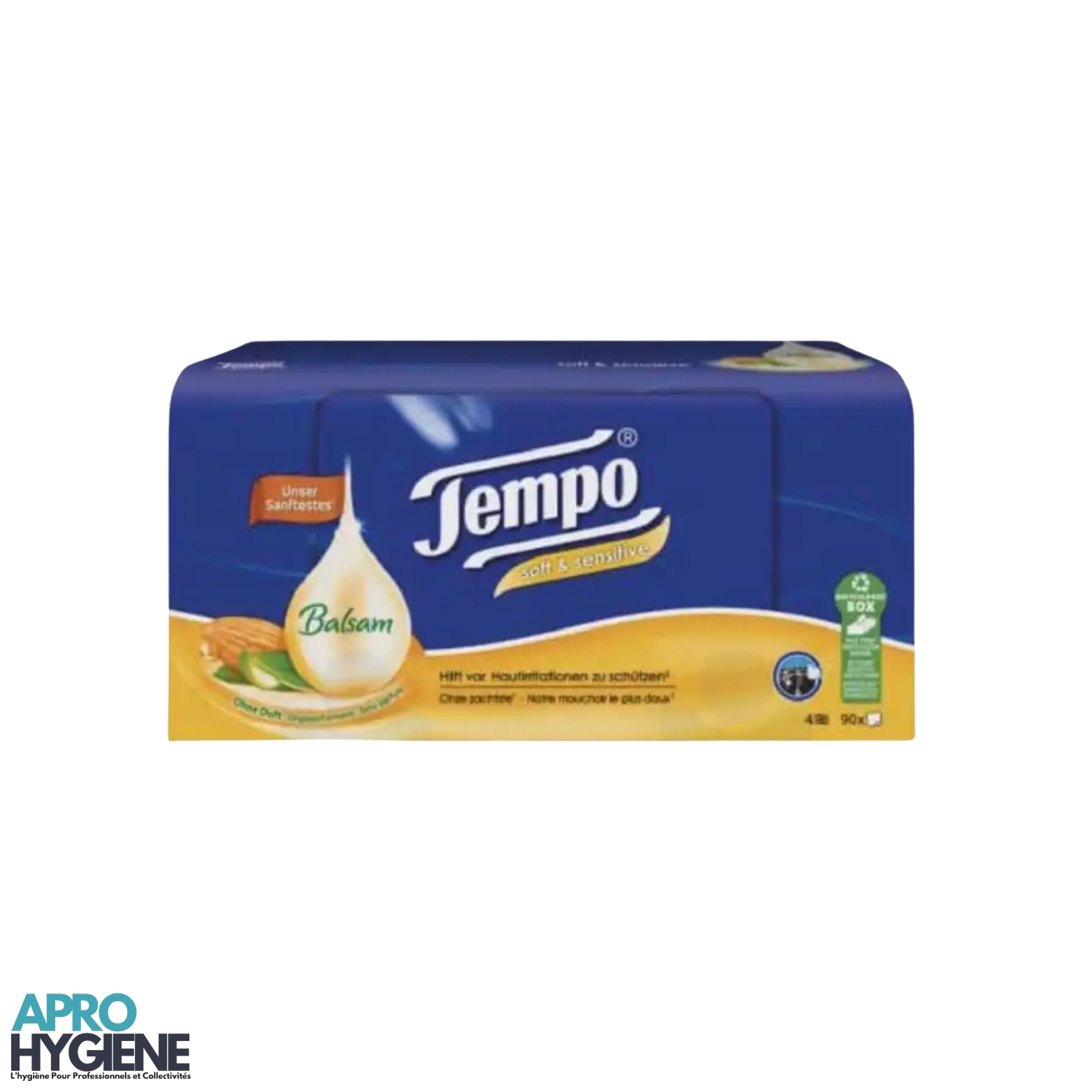 MOUCHOIR TEMPO BALSAM 4 PLIS