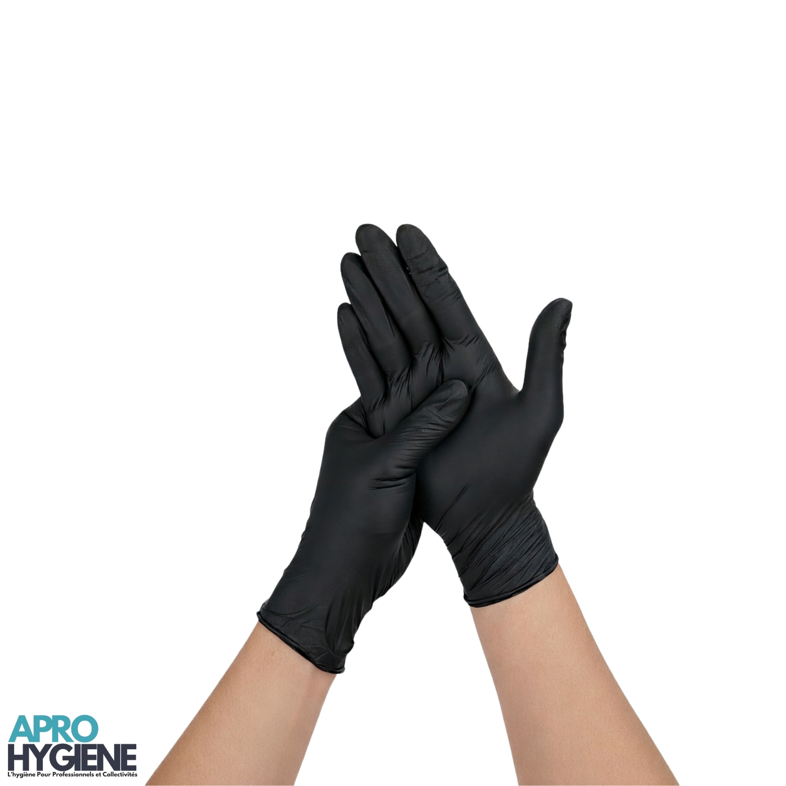 Gants en Nitrile Jetable noir