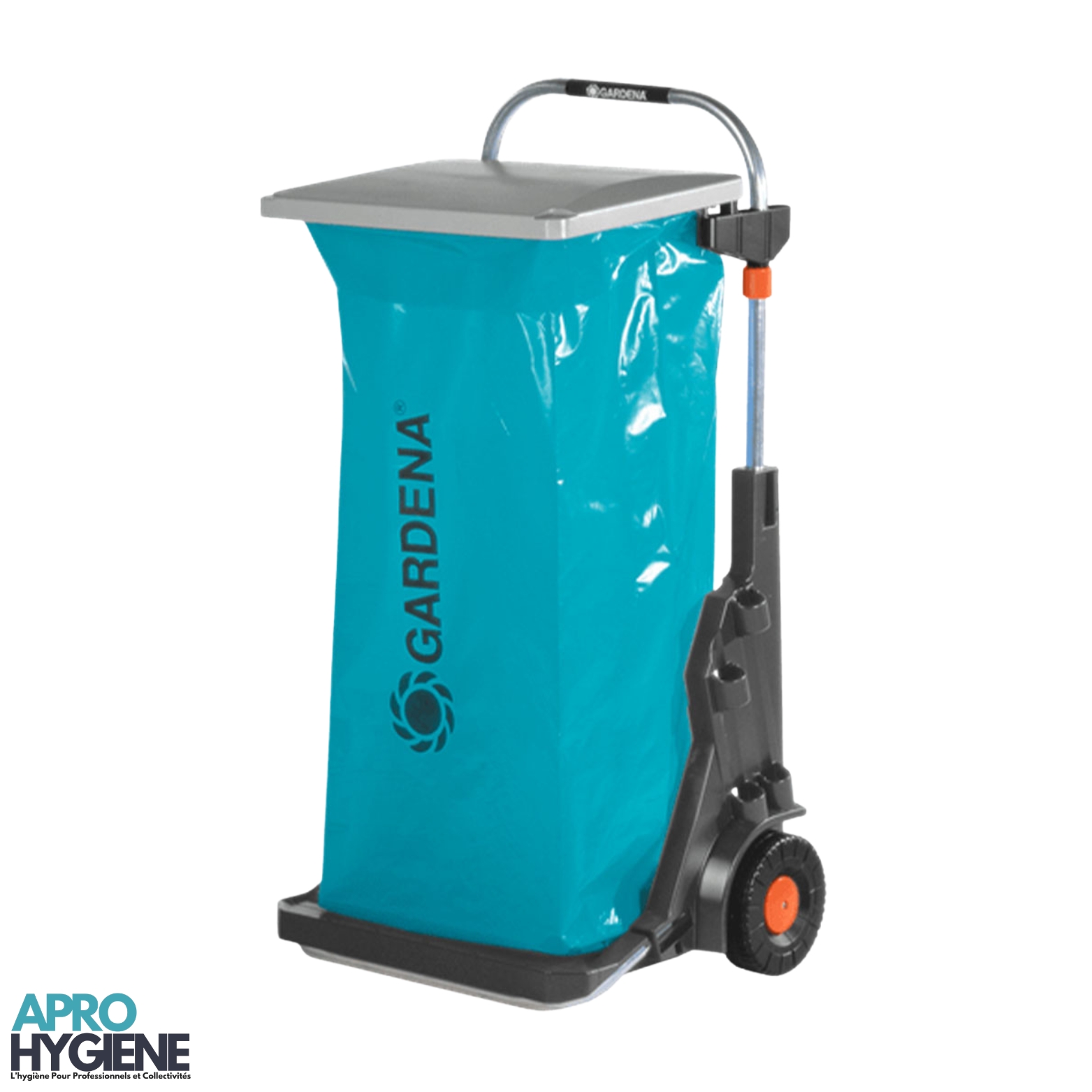 Chariot  Mobile pour Sacs Poubelles Gardena