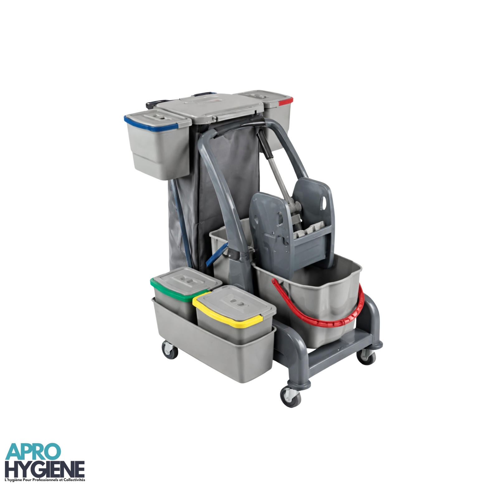 chariot de ménage professionnel multifonction IT 4/S