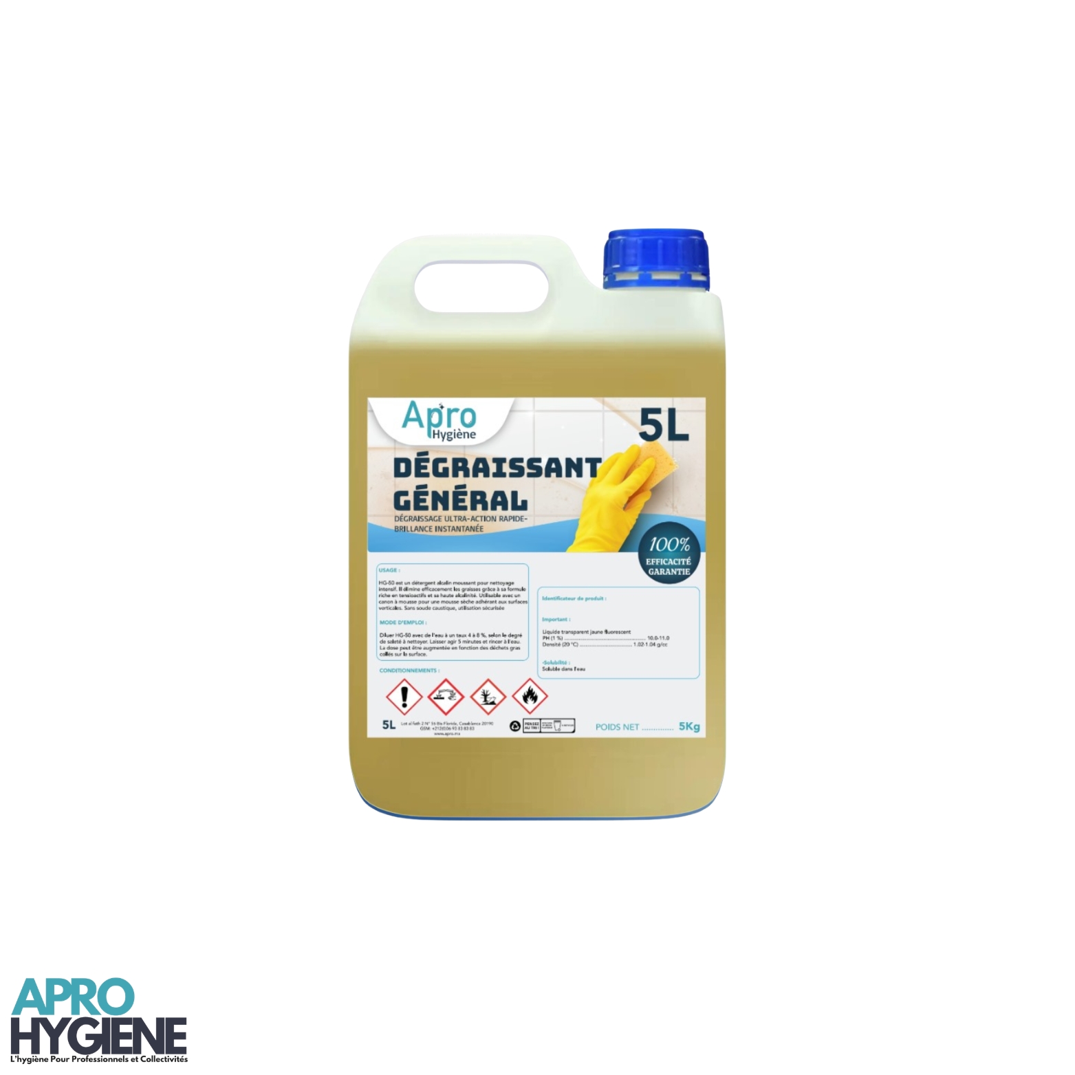 Dégraissant général apro 5L