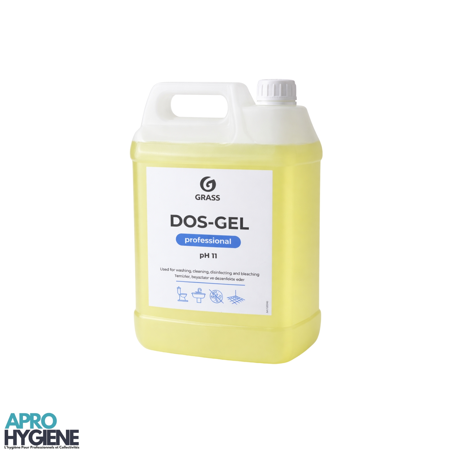 Gel Professional, un gel nettoyant et désinfectant universel.