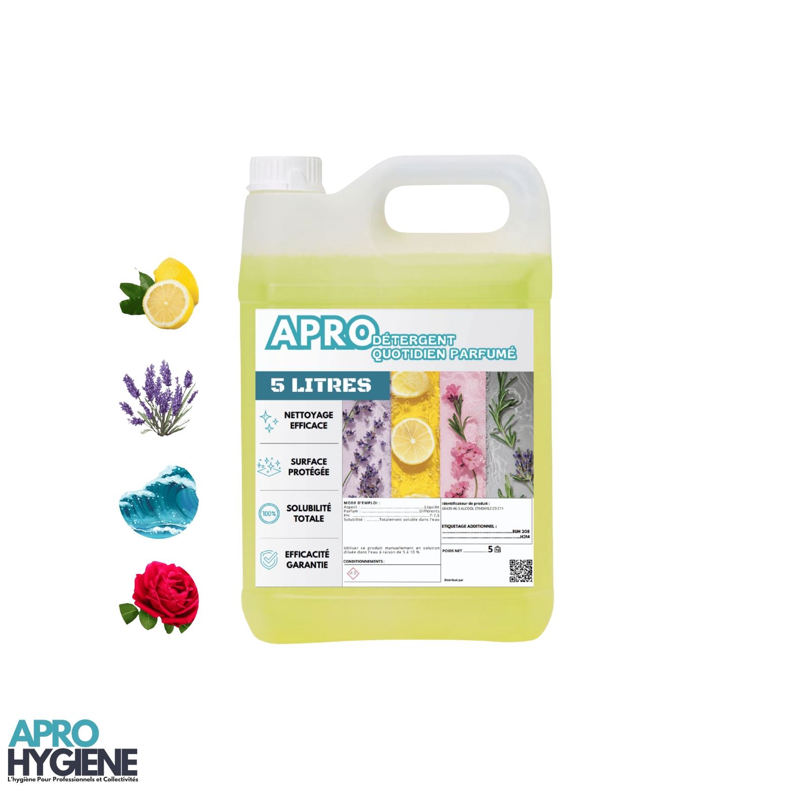 détergent sol parfumé